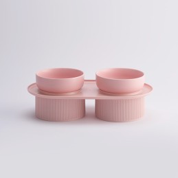 [첫구매전용] 묘렐 모던 세라믹 2구 식기 핑크